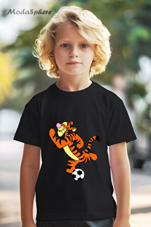 TOP OYNAYAN TIGER BASKILI OVERSIZE TİŞÖRT