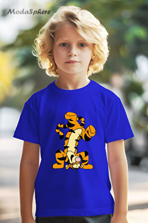 TAKLA ATAN TIGER BASKILI OVERSIZE TİŞÖRT