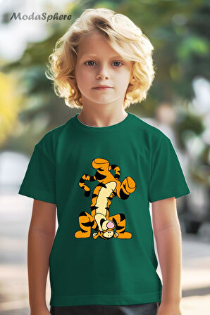 TAKLA ATAN TIGER BASKILI OVERSIZE TİŞÖRT