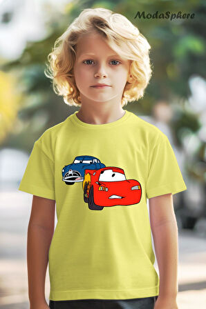ARABA CARS BASKILI OVERSIZE TİŞÖRT