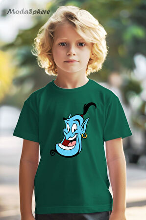 GENIE FACE BASKILI OVERSIZE TİŞÖRT