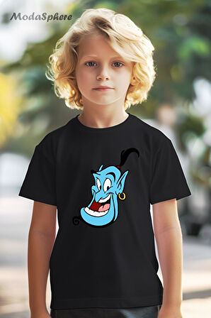 GENIE FACE BASKILI OVERSIZE TİŞÖRT