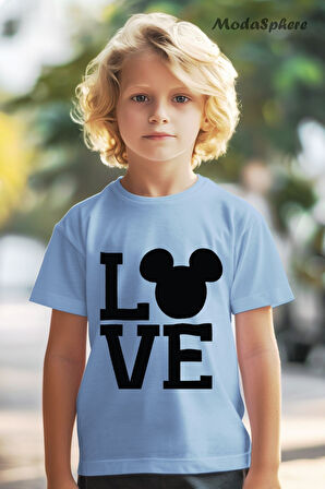 LOVE BASKILI OVERSIZE TİŞÖRT