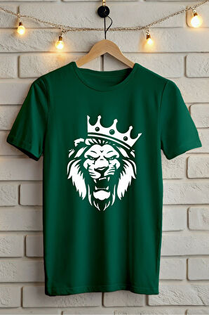 BASKILI BİSİKLET YAKA KISA KOLLU UNISEX TİŞÖRT