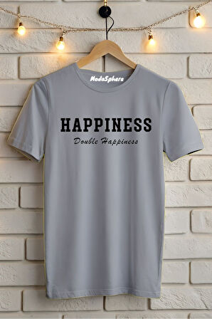 Baskılı Unisex Oversize Tişört Battal Boy
