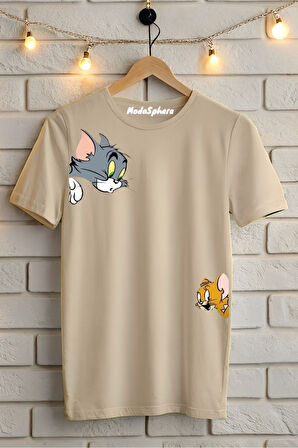 Baskılı Unisex Oversize Tişört