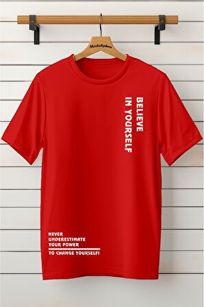 Baskılı Unisex Oversize Tişört