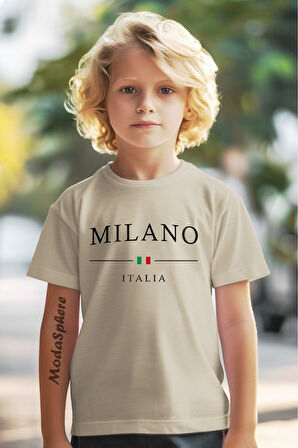 Baskılı Erkek Çocuk Tişört