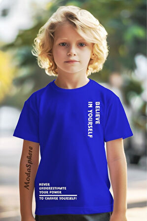 Baskılı Erkek Çocuk Tişört