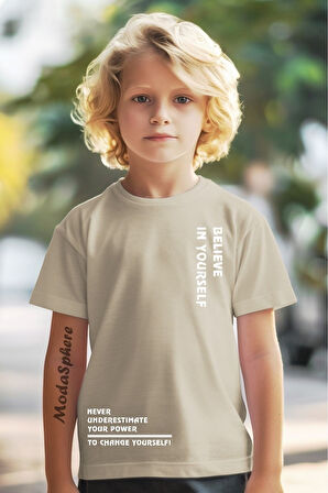 Baskılı Erkek Çocuk Tişört