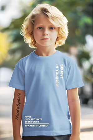 Baskılı Erkek Çocuk Tişört