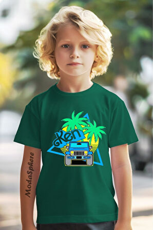 Baskılı Erkek Çocuk Oversize Tişört