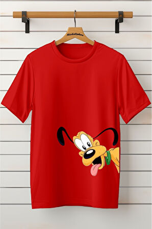 Baskılı Unisex Oversize Tişört Battal Boy