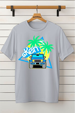 Baskılı Unisex Oversize Tişört