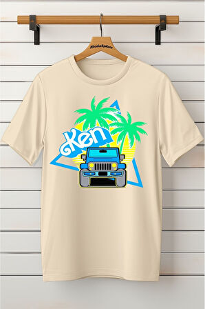 Baskılı Unisex Oversize Tişört Battal Boy