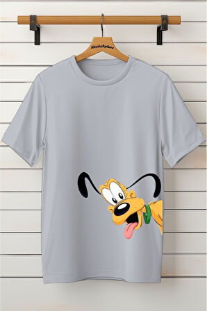 Baskılı Unisex Oversize Tişört Battal Boy