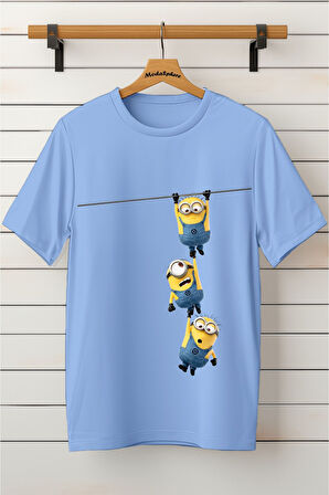 Baskılı Unisex Oversize Tişört Battal Boy