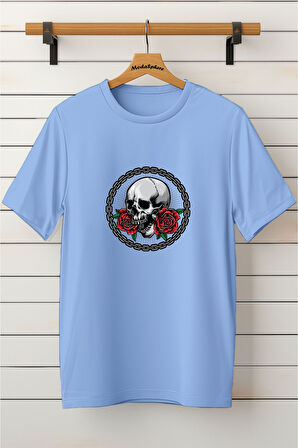 Baskılı Unisex Oversize Tişört Battal Boy