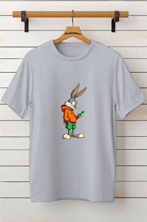 Baskılı Unisex Oversize Tişört
