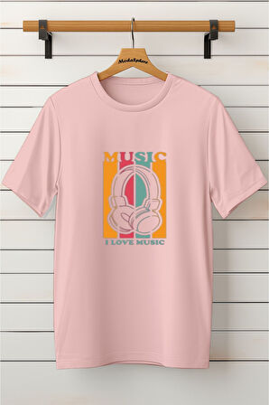 Baskılı Unisex Oversize Tişört Battal Boy