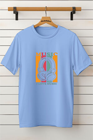 Baskılı Unisex Oversize Tişört Battal Boy