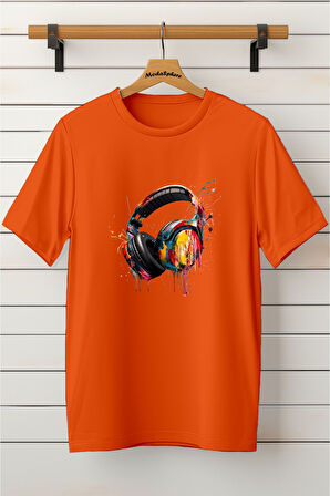 Baskılı Unisex Oversize Tişört Battal Boy