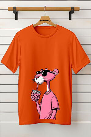 Baskılı Unisex Oversize Tişört Battal Boy