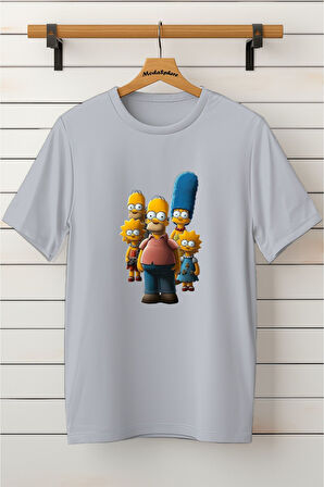 Baskılı Unisex Oversize Tişört Battal Boy