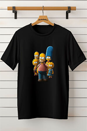 Baskılı Unisex Oversize Tişört Battal Boy