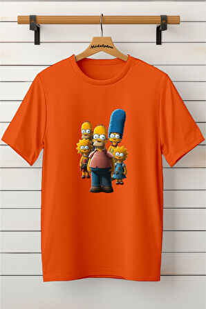 Baskılı Unisex Oversize Tişört Battal Boy