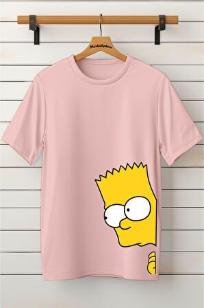 Baskılı Unisex Oversize Tişört Battal Boy