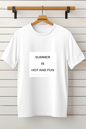 Baskılı Unisex Oversize Tişört Battal Boy