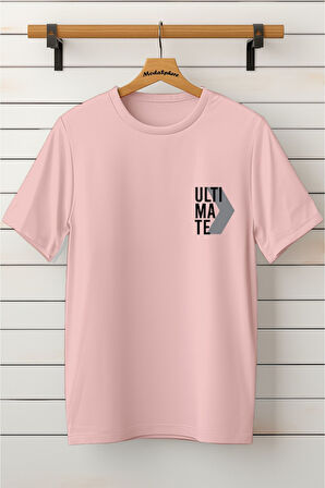 Baskılı Unisex Oversize Tişört Battal Boy