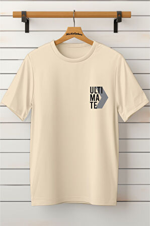 Baskılı Unisex Oversize Tişört Battal Boy