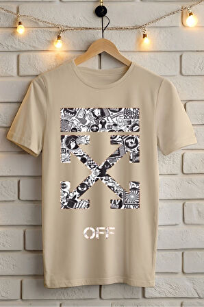 Baskılı Unisex Oversize Tişört