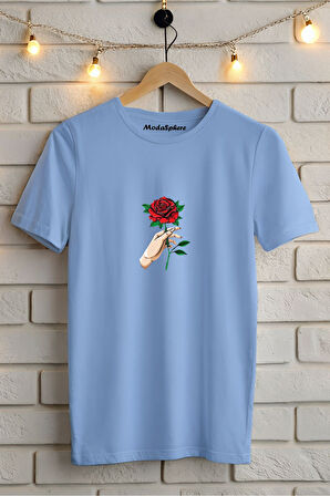 Baskılı Unisex Oversize Tişört Battal Boy