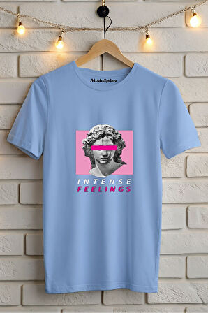 Baskılı Unisex Oversize Tişört Battal Boy