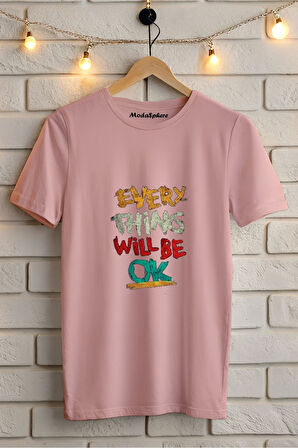 Baskılı Unisex Oversize Tişört
