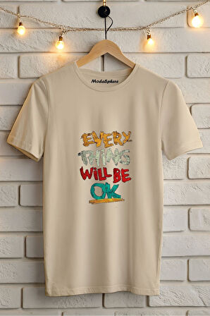 Baskılı Unisex Oversize Tişört