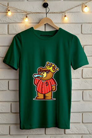 Baskılı Unisex Oversize Tişört Battal Boy