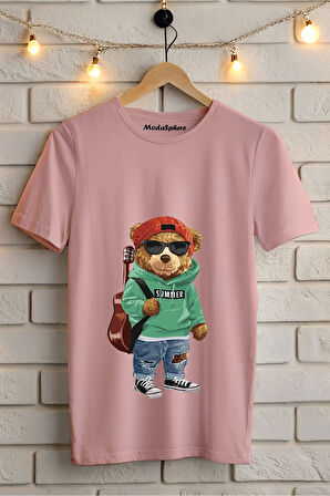 Baskılı Unisex Oversize Tişört