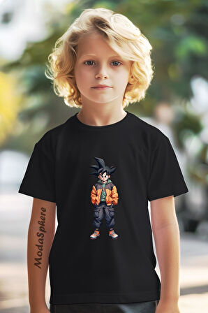 BASKILI BİSİKLET YAKA KISA KOLLU ÇOCUK TİŞÖRT