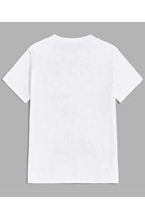 Red Cherries Baskılı Oversize Unisex Tshirt