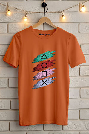 Squid Game Sembol Baskılı Unisex Oversize Tişört