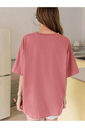 Kadın Holiday 1961 Baskılı Oversıze T-shirt