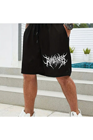 Unisex Harajuka Baskılı Şort