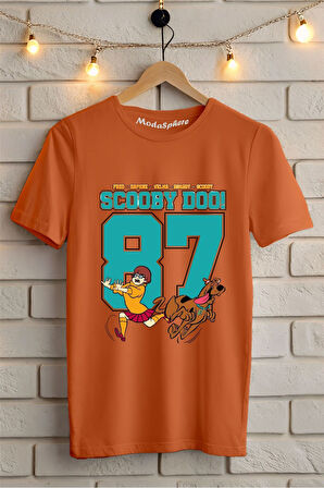 SCOOBY DOO 87 Baskılı Unisex Tişört