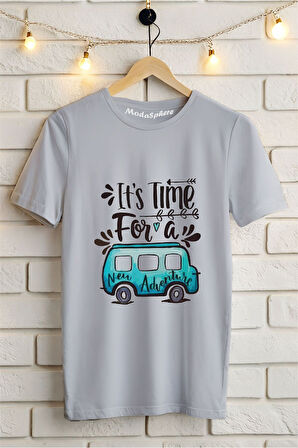 Retro Car Baskılı Unisex Oversize Tişört