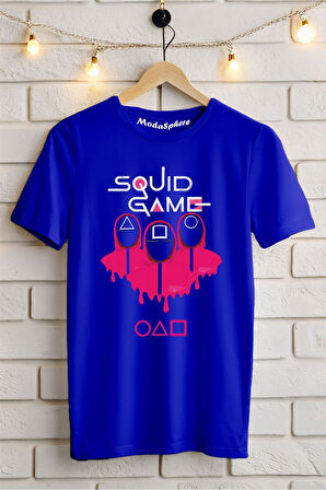 SQUID GAME Baskılı Unisex Oversize Tişört