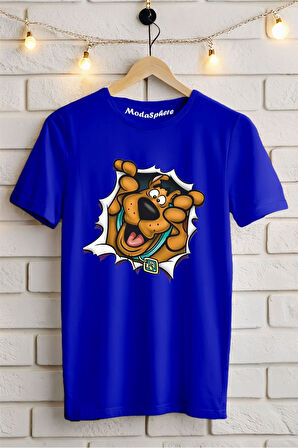Scooby Doo Baskılı Unisex Oversize Tişört